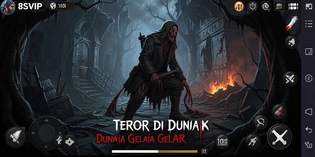 Gameplay menegangkan di dunia penuh kengerian.