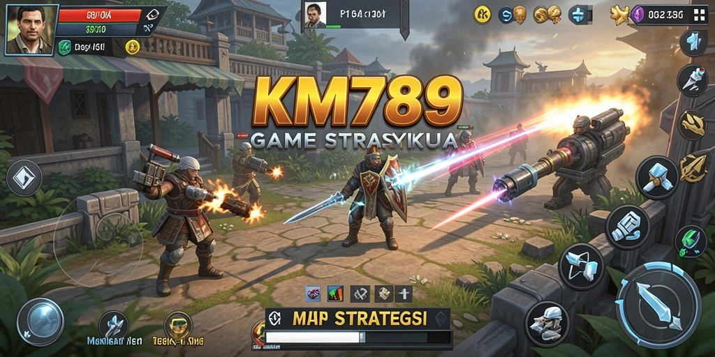 Tampilan menarik dan gameplay SLG yang menantang di KM789.