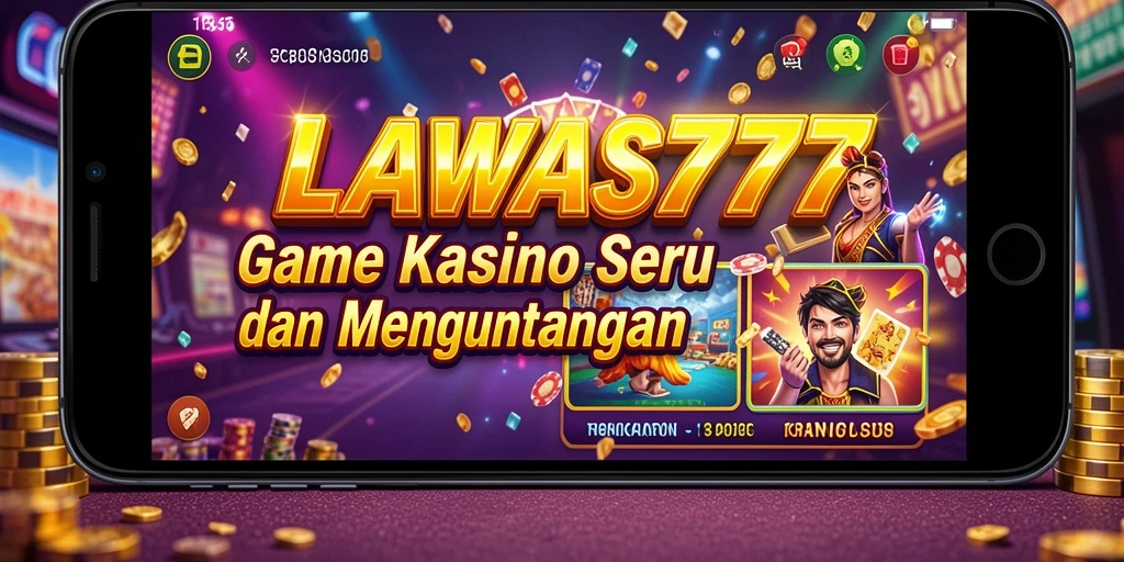 Screenshot LAWAS777 menampilkan gameplay seru di kasino.