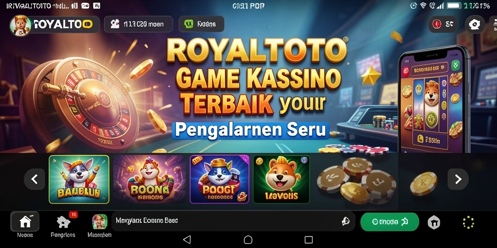 Gameplay menarik dari ROYALTOTO dengan berbagai pilihan permainan Kasino.
