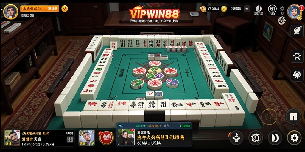Gameplay Mahjong yang menarik dalam aplikasi VIPWIN88.
